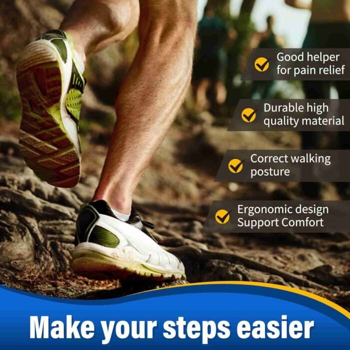 Premium Gel Insoles for Plantar Fasciitis Relief – Arch Support Inserts and Orthotic Insoles